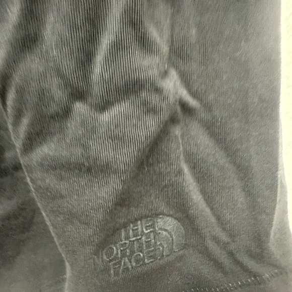 The North Face Womens T-Shirt Dress Black Pockets Short Sleeve Crew Neck Sz 2XL - Picture 2 of 14
